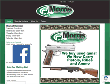 Tablet Screenshot of morrismuzzleloading.com